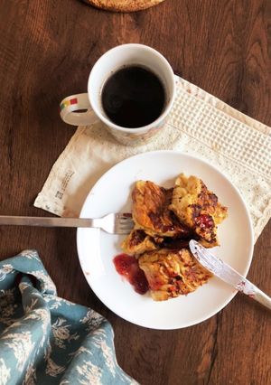 ダイエット中の麩レンチトースト-レシピのメイン写真