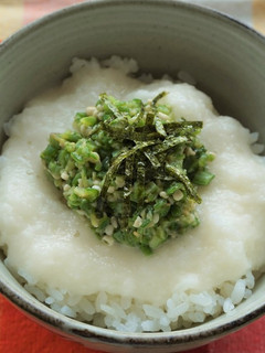 オクラととろろのネバネバ丼-レシピのメイン写真