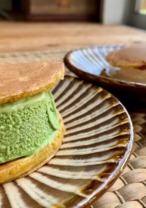 ヘルシーおやつ!高野豆腐でアイスどら焼き-レシピのメイン写真