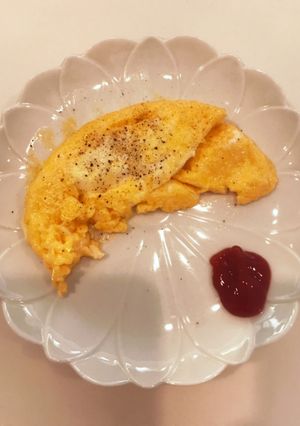 簡単オムレツ風-レシピのメイン写真