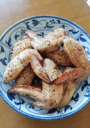 材料３つ！超簡単！手羽先グリル焼き！-レシピのメイン写真
