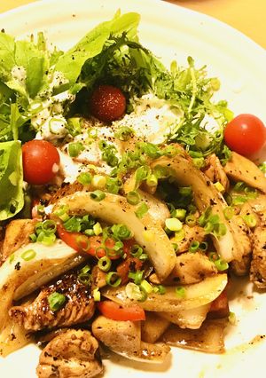 鶏むね肉の白だし&オイスターソース炒め-レシピのメイン写真