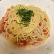 ツナトマトと大葉の冷製パスタ
