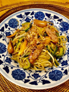 チープ飯♪もやしとゴーヤの焼きそば-レシピのメイン写真