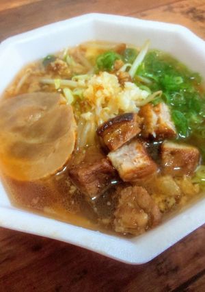簡単カップ麺アレンジおうちでラーメン二郎-レシピのメイン写真