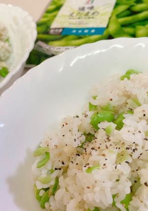 冷凍枝豆で！！枝豆ガーリックライス-レシピのメイン写真