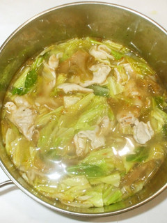 豚肉キャベツのスープ♪潤いUP簡単薬膳-レシピのメイン写真
