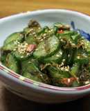 ご飯に合う胡瓜とがごめ昆布の漬物
