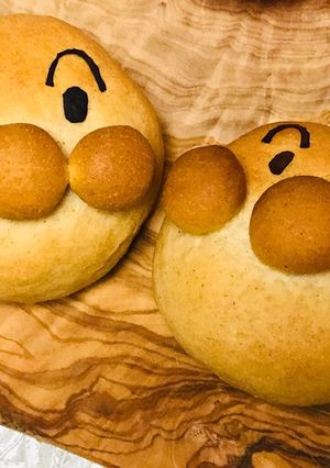 アンパンマンの手ごねパン-レシピのメイン写真