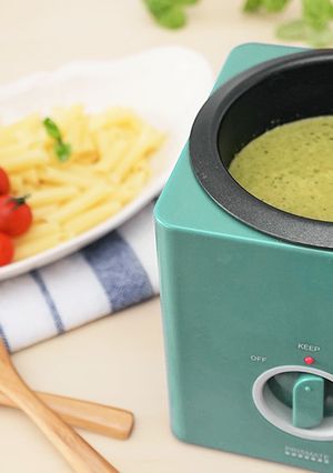 ほうれん草チーズカレーフォンデュ-レシピのメイン写真