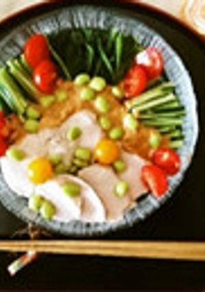 レンジチキンの棒棒鶏-レシピのメイン写真