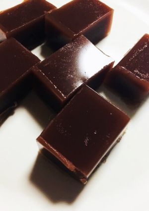 粉ゼラチンで甘さ控えめ水ようかん-レシピのメイン写真