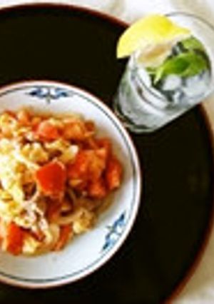 トマトとたまごのレモン炒め-レシピのメイン写真