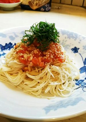☀トマト&オニオンそーめん☀-レシピのメイン写真
