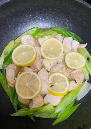 【大好評】鶏むねネギ塩レモン【簡単】-レシピのメイン写真