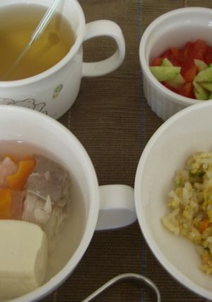 ♡【離乳食】後期　ふわっとチャーハン♡-レシピのメイン写真