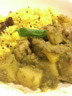 ディルを使った爽やかインドカレー-レシピのメイン写真