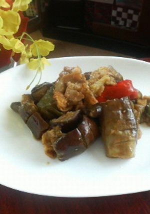 ご飯によく合う茄子の味噌煮-レシピのメイン写真