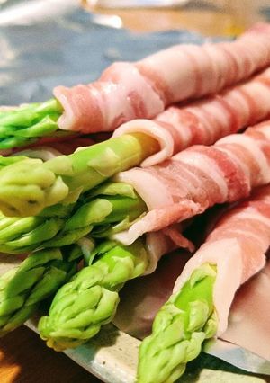 アスパラと豚バラのホイル焼き-レシピのメイン写真