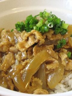 豚カレー丼-レシピのメイン写真