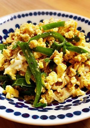豚肉とピーマンのチャンプルー-レシピのメイン写真