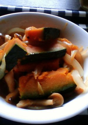 カボチャのさっと煮-レシピのメイン写真
