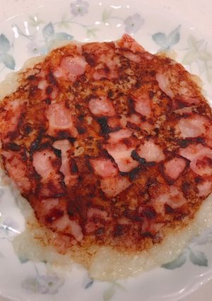 長芋とろろ、カリカリベーコンチーズ焼き-レシピのメイン写真