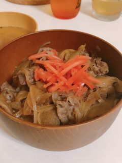 お手軽牛丼-レシピのメイン写真