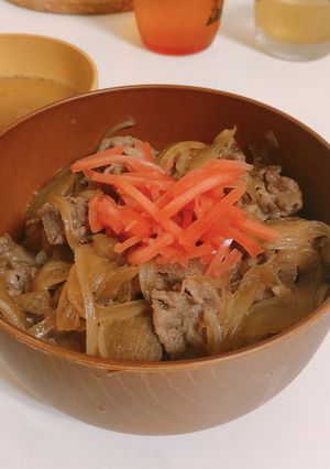 お手軽牛丼-レシピのメイン写真