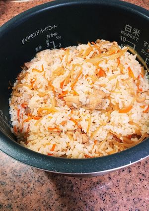 炊いてる風混ぜご飯-レシピのメイン写真