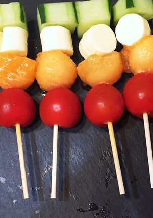 簡単♪果物入りピンチョス-レシピのメイン写真