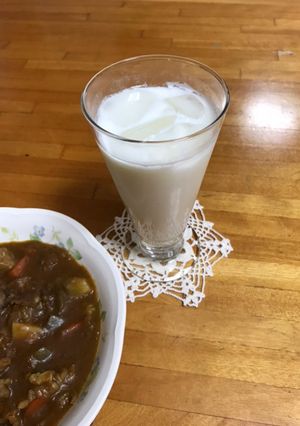 ラッシー＊＊カレーのお供に＊＊-レシピのメイン写真