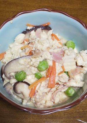 洋風炒り豆腐-レシピのメイン写真