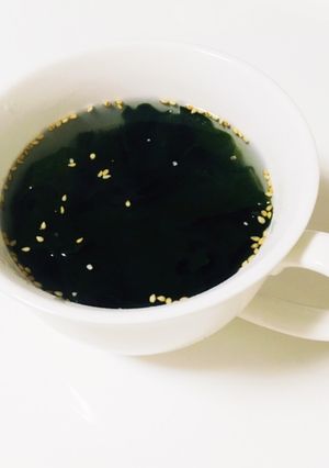 簡単わかめスープ-レシピのメイン写真