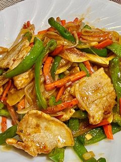豚バラ肉といろいろ野菜のピリ辛中華炒め-レシピのメイン写真