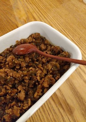 鶏と胡瓜(きゅうり)のそぼろ-レシピのメイン写真