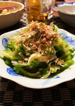 ゴーヤと茗荷の白だし和え-レシピのメイン写真