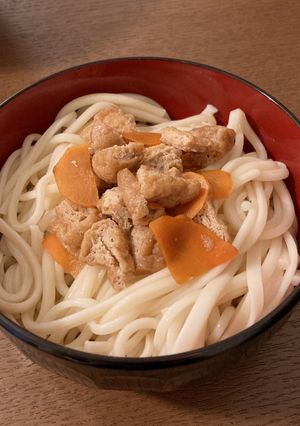 油揚げと人参で！うどんそうめん味変用の具-レシピのメイン写真