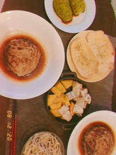 ハンバーグ、自分用覚書-レシピのメイン写真