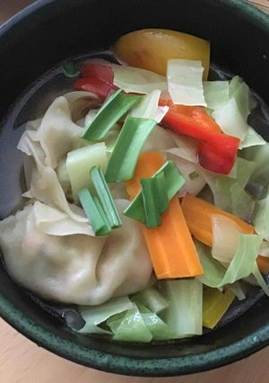 水餃子風スープ-レシピのメイン写真