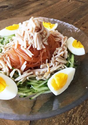 ♡ビビン麺風春雨♡-レシピのメイン写真
