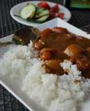いかとエビのシーフードカレー