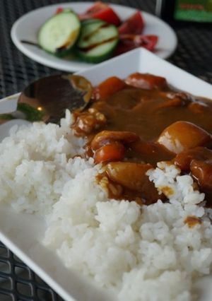 いかとエビのシーフードカレー-レシピのメイン写真