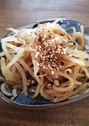 もやし金平-レシピのメイン写真
