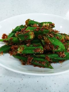 簡単☆美味しい☆オクラのおかか和え♪-レシピのメイン写真