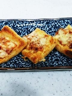 キムチチーズ油揚げピザ☆ダイエットにも♪-レシピのメイン写真