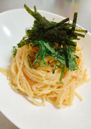 黄金比明太子スパゲティ-レシピのメイン写真