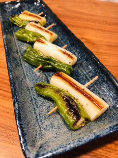 *ししとうとネギの蒸し焼き*-レシピのメイン写真