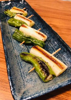 ＊ししとうとネギの蒸し焼き＊-レシピのメイン写真