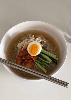 韓国　冷麺-レシピのメイン写真